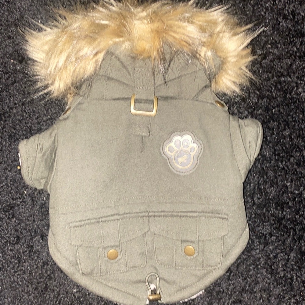 XS Canadian pooch LTD. Small dog Alaskan parka. Fully sanitized.